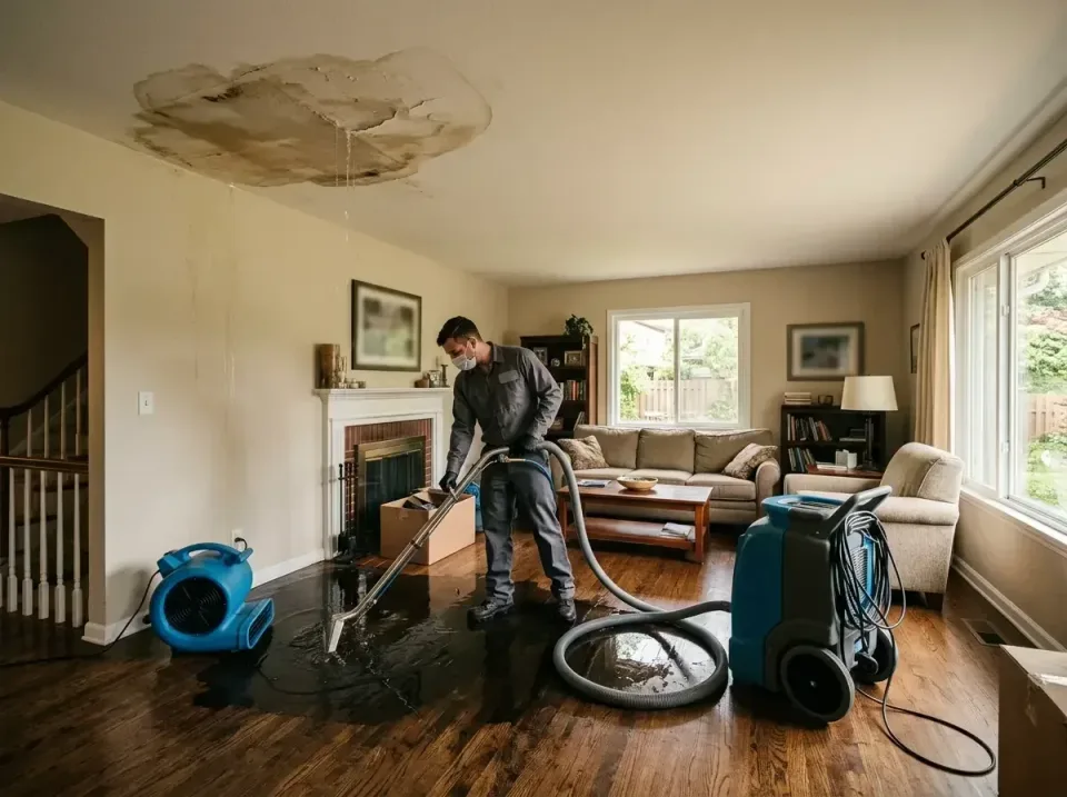 attic-pipe-burst-ceiling-drip-008 — frequently asked questions, Water Damage Restoration & Carpet Care in Murrysville, PA